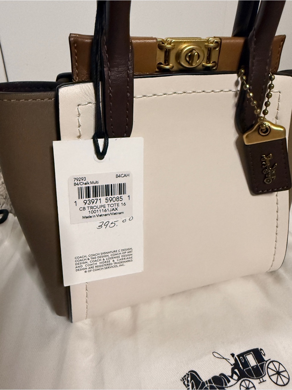 Coach 1941 Troupe Tote 16 Handbag - Picture 3 of 9
